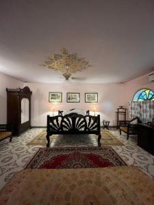 Posezení v ubytování Hotel Bissau Palace