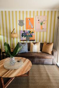 Posezení v ubytování 17 Dicks Street Clubhouse