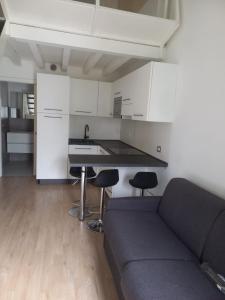 Η κουζίνα ή μικρή κουζίνα στο BOVISA COSENZ VILLAGE appartamenti con giardino
