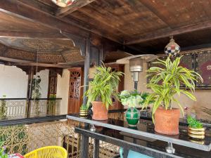 Balkón nebo terasa v ubytování Riad Alice Terrace & Spa