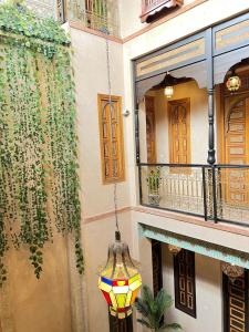 Balkón nebo terasa v ubytování Riad Alice Terrace & Spa