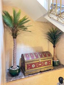 Posezení v ubytování Riad Alice Terrace & Spa