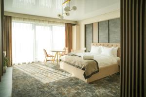 Hotel Building Stefan Resort II客房内的一张或多张床位
