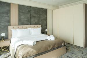Hotel Building Stefan Resort II客房内的一张或多张床位