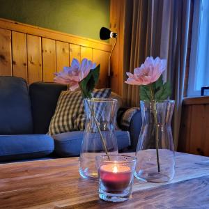 Posezení v ubytování Sachserhof Ferienwohnungen in Sachsenburg