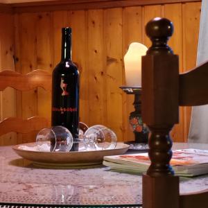 Nápoje v ubytování Sachserhof Ferienwohnungen in Sachsenburg