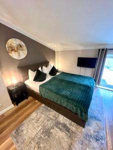 Postel nebo postele na pokoji v ubytování Hotel Garni BALTICpetite