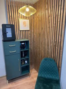 Kuchyň nebo kuchyňský kout v ubytování Hotel Garni BALTICpetite
