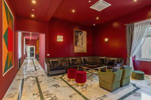 Posezení v ubytování Boutique Hotel Metro 900