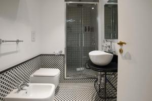 Koupelna v ubytování Boutique Hotel Metro 900