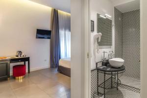 Koupelna v ubytování Boutique Hotel Metro 900