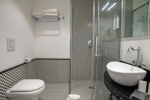 Koupelna v ubytování Boutique Hotel Metro 900