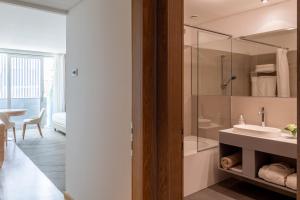 Kúpeľňa v ubytovaní Hotel Savoy