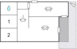 Planimetria di Holiday Home Slusevej