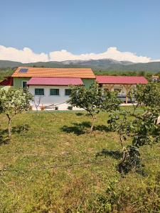 Paisaje cerca de este camping
