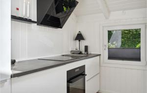 Amazing Home In Tarm With Kitchen的厨房或小厨房