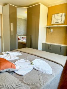 Postel nebo postele na pokoji v ubytování Apartamento Aconchegante em Paulo Afonso