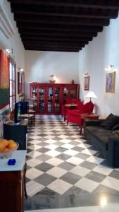 Posezení v ubytování Casa del Regidor