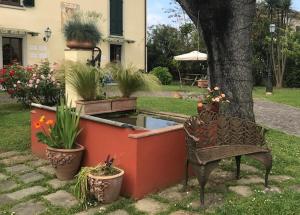 Zahrada ubytování Residence Prunali