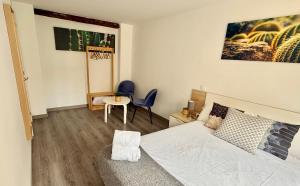 Postel nebo postele na pokoji v ubytování Apartamento Ramon Pignatelli