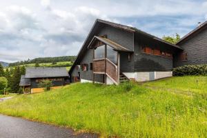 ベルナウ・イム・シュヴァルツヴァルトにあるFeriendorf Rechbergblick, Haus 29の草原の家