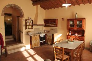 A kitchen or kitchenette at Podere San Galgano