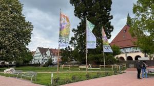 Taman di luar Ferienwohnung Kratzmeier