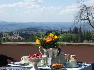 Nespecifikovaný výhled na hory nebo výhled na hory při pohledu z bed and breakfast