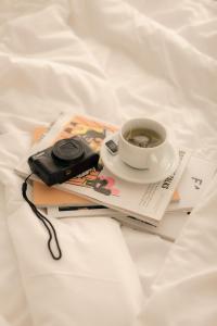 Hub Hotel Asuncionにあるコーヒーまたはお茶