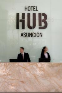 Hub Hotel Asuncionのロビーまたはフロント