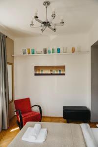 Posteľ alebo postele v izbe v ubytovaní Bed&Breakfast & Apartment Klafé