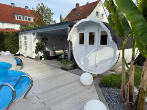 Budova, kde se apartmán nachází