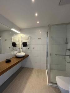 Koupelna v ubytování Apartament Stubai 3 Czarna Góra