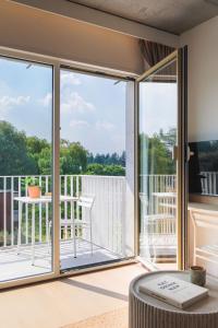 Balkón nebo terasa v ubytování Babel Community Hôtel Lille - Villeneuve d'Ascq