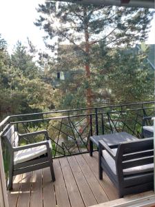 Балкон або тераса в Apartman Šapat bora