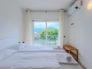 Giường trong phòng chung tại Apartment Nancy by Interhome