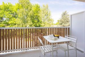 Balkón nebo terasa v ubytování Babel Community Hôtel Lille - Villeneuve d'Ascq