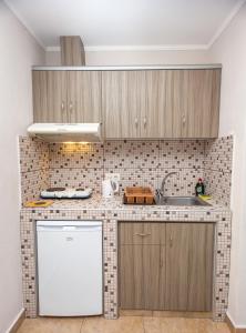 Kuchyň nebo kuchyňský kout v ubytování Babis House