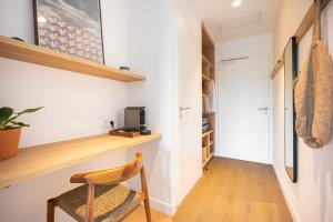 TV a/nebo společenská místnost v ubytování Babel Community Hôtel Lille - Villeneuve d'Ascq