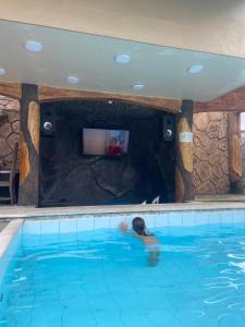 Swimmingpoolen hos eller tæt på Casa Grande Murubira - Belém-Mosqueiro, PA