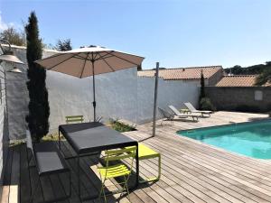 Swimmingpoolen hos eller tæt på La Villa de la Bonable