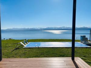 a view of a large body of water at Nogal in San Carlos de Bariloche