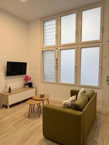 Μια τηλεόραση ή/και κέντρο ψυχαγωγίας στο Texas loft
