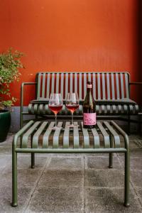Posezení v ubytování Weinstockwerk Hotel St Peter