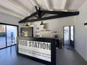 Køkken eller tekøkken på La Villa de l Ancre Marine