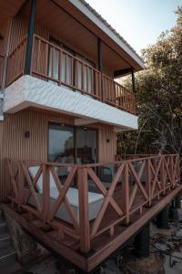 Balkón nebo terasa v ubytování Mangrove Bay Hotel San Andrés Islas