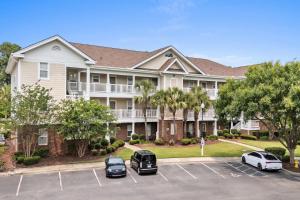 Bygningen som feriehuset ligger i