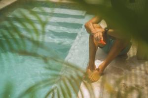 Jan ThielにあるVilla Janssen with private pool, Jan Thiel 6pの女