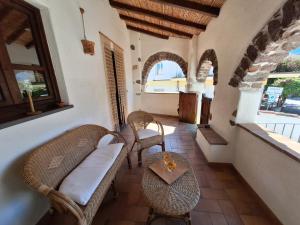 Гостиная зона в Casa Dorimannu Rent