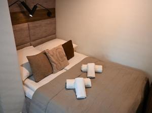 Posteľ alebo postele v izbe v ubytovaní Apartament Silver - Stara Polana Spa